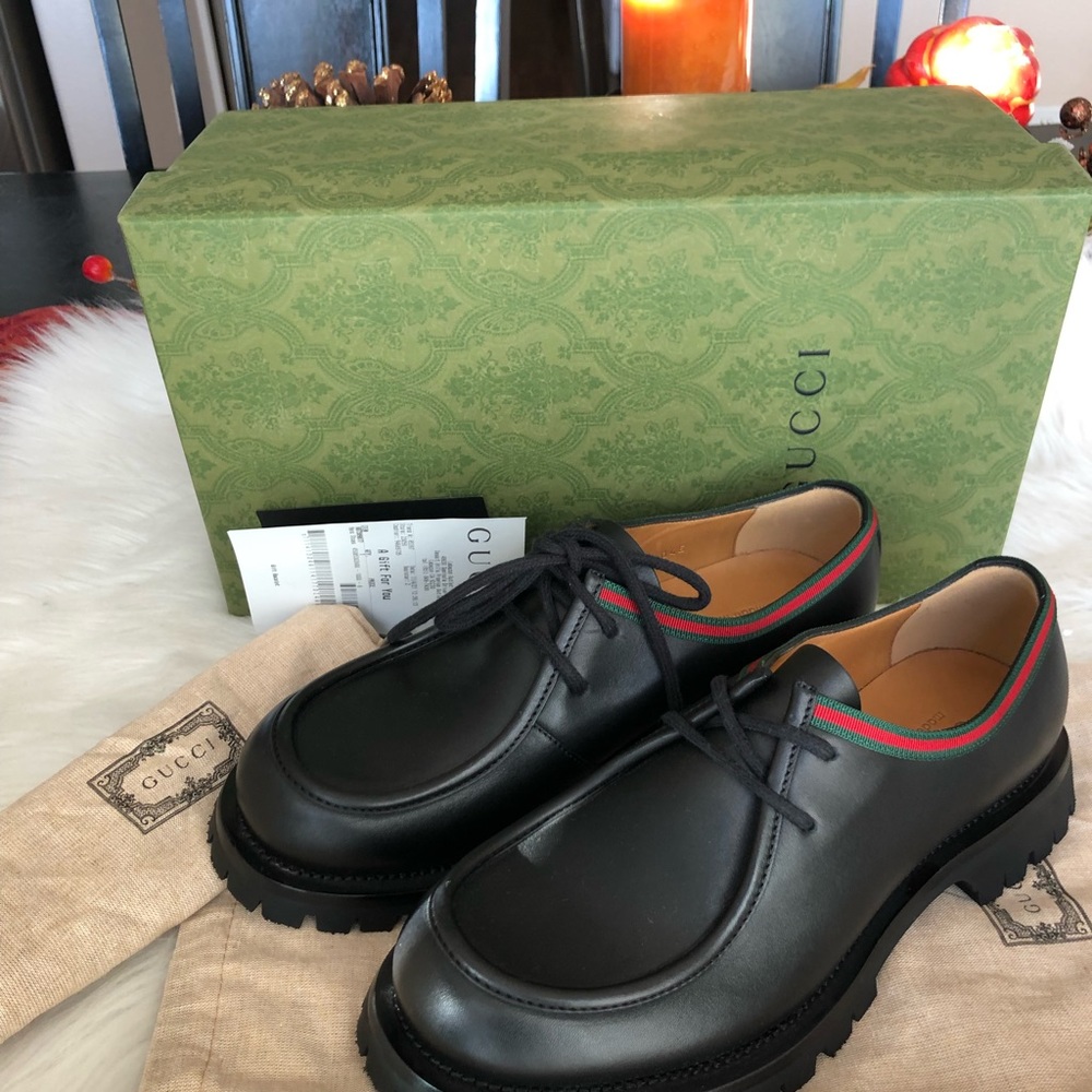 Gucci Shoe Lug Sole -up Size 8